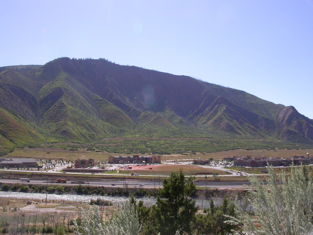Same Mountainside 8 years later. Glenwood Springs, CO